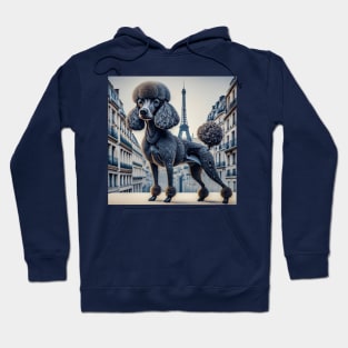 Avant-Garde French Poodle Hoodie